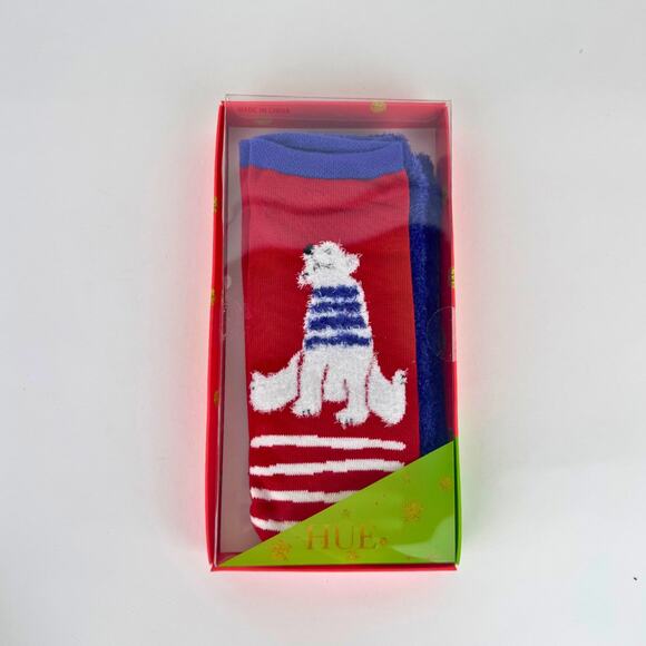 Footsie Christmas Socks Gift Set  - Polar Bear (2 Pack) - Picture 1 of 4